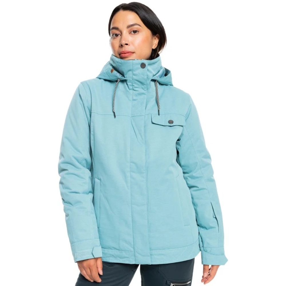 Roxy Billie Snow Jacket in Stone Blue